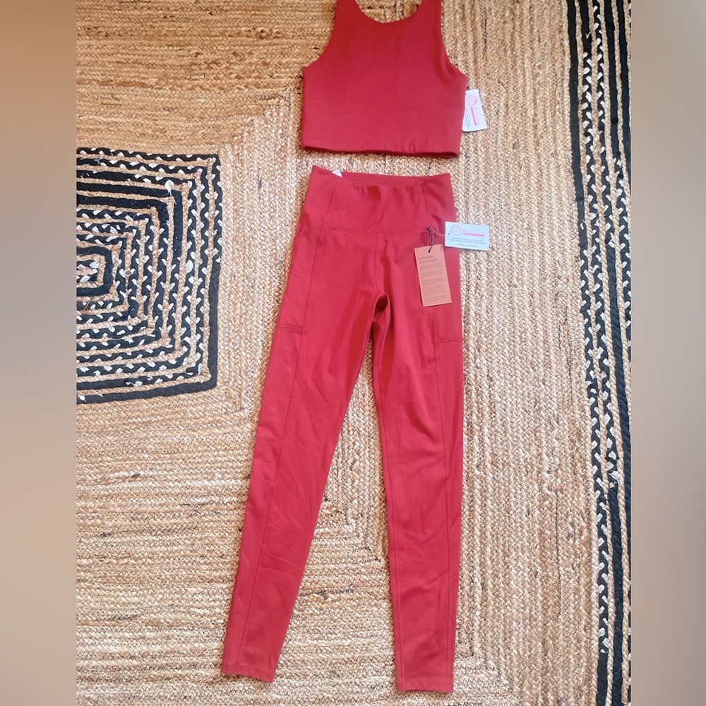 Girlfriend Collective Ribbed Set Size Small NWT - Picture 2 of 2